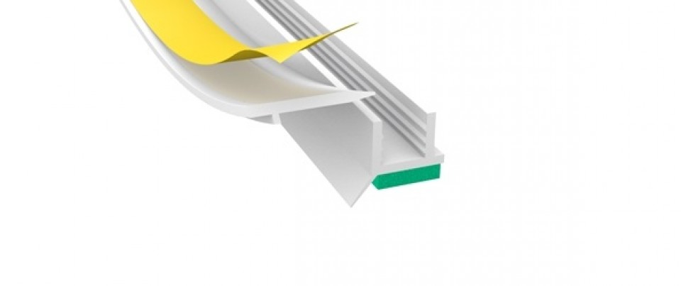 Profil przyokienny z uszczelką 6mm x 3m